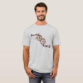 Peaceful Anarchy Band Raglan T-shirt (Voorkant volledig)