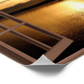 Peaceful and Serene Calm Waters Poster (Hoek)