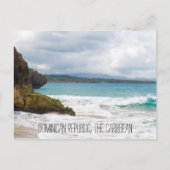 Peaceful Beach Briefkaart (Voorkant)