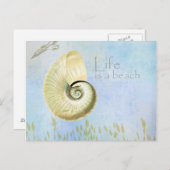 Peaceful Beach II Briefkaart (Voorkant / Achterkant)