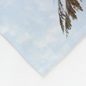 Peaceful Beach Scene Fleece Deken (Hoek)