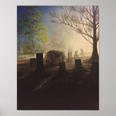 Peaceful begraafplaats poster (Voorkant)