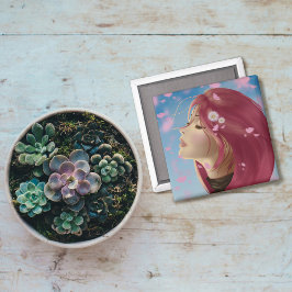 Peaceful Bloom Magneet