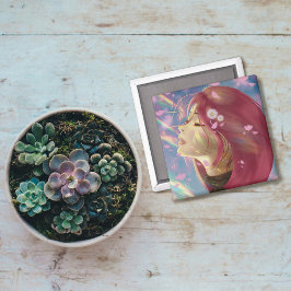 Peaceful Bloom Rainbow Touches Magneet