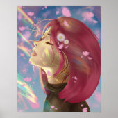 Peaceful Bloom Rainbow Touches Poster (Voorkant)