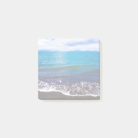 Peaceful Blue Ocean Post-It Notes (Voorkant)