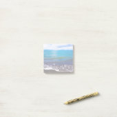 Peaceful Blue Ocean Post-It Notes (Op bureau)