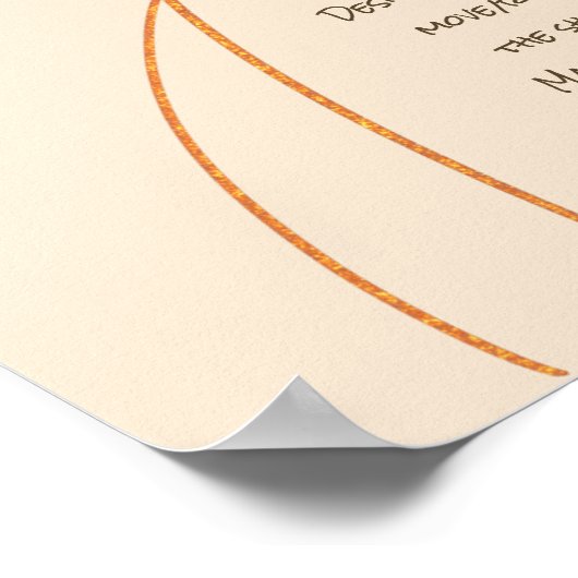 Peaceful Boho Shapes Poster (Hoek)