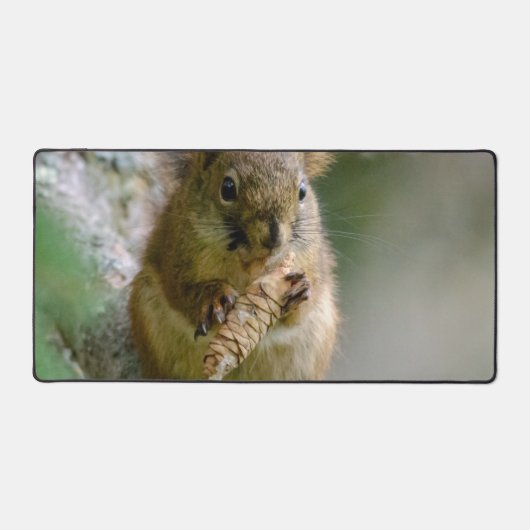 Peaceful Brown Squirrel in the Wild Bureaumat (Voorkant)