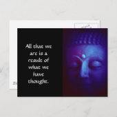 Peaceful Buddha Briefkaart (Voorkant / Achterkant)