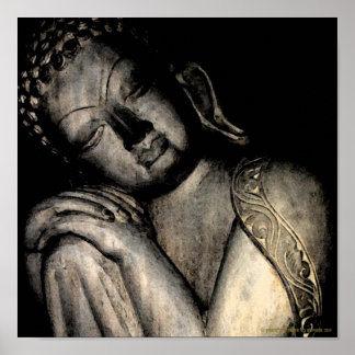 Peaceful Buddha Poster