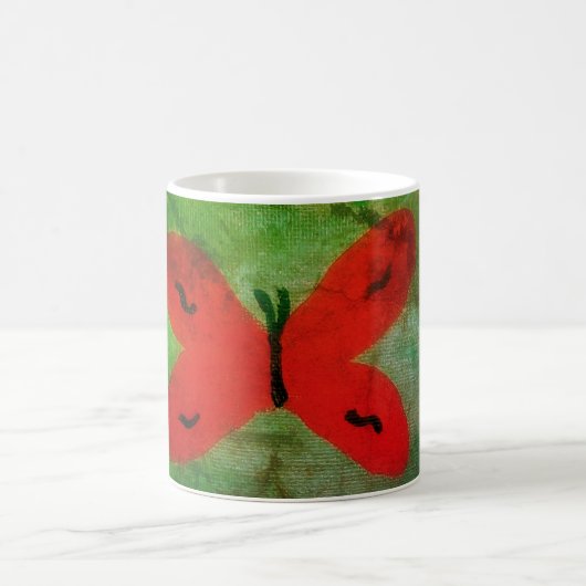 Peaceful Butterfly Coffee Mok (Center)