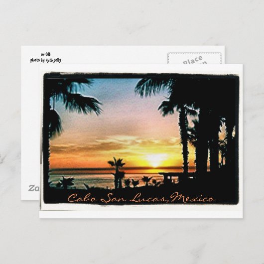 Peaceful Cabo Sunset Briefkaart (Voorkant / Achterkant)