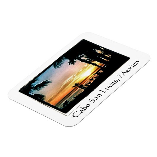 Peaceful Cabo Sunset Magneet (Linkerzijde)