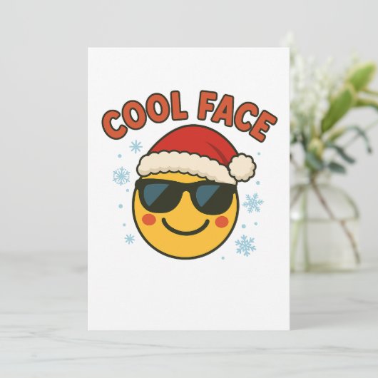 Peaceful Christmas Greeting Card – Merry Christmas Feestdagenkaart (Staand voorkant)