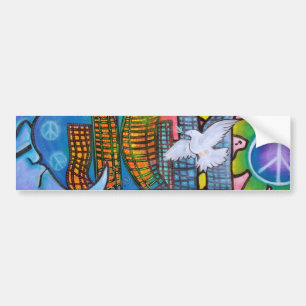 Peaceful City Bumpersticker