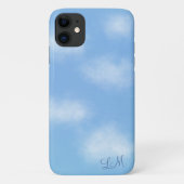 Peaceful Clouds gepersonaliseerde telefoonhoes Case-Mate iPhone Case (Achterkant)