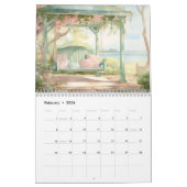 Peaceful Corners for Quiet Contemplation Calendar Kalender (Feb 2026)
