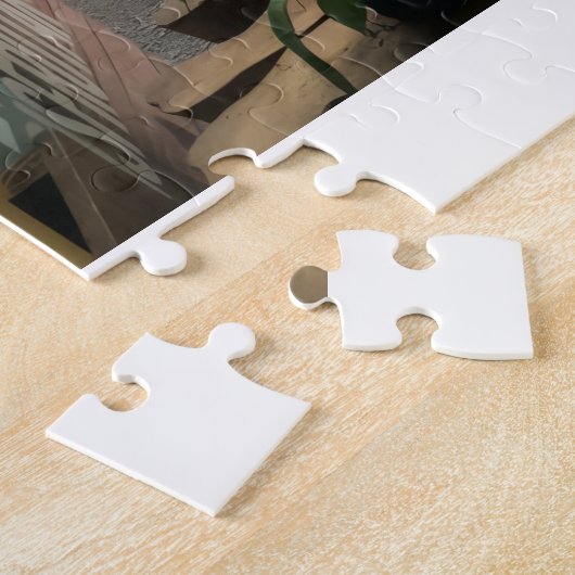 Peaceful Courtyard Garden in Guatemala – Relaxing  Legpuzzel (Zijkant)