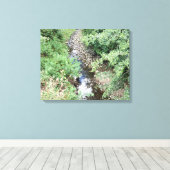 Peaceful Creek 2 Canvas Afdruk (Insitu (Houten vloer))