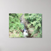 Peaceful Creek 2 Canvas Afdruk (Voorkant)