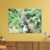 Peaceful Creek 2 Canvas Afdruk (Insitu (Woonkamer))