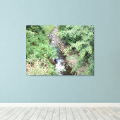 Peaceful Creek 2 Canvas Afdruk (Insitu (Houten vloer))