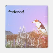 Peaceful Dog Magneet (Voorkant)