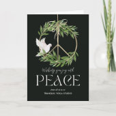 Peaceful Dove Business Vakantie Groet Kaart (Voorkant)