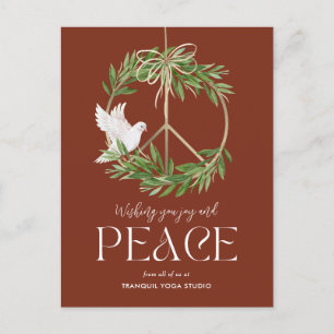 Peaceful Dove Business Vakantie Kaart Briefkaart