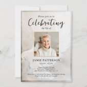 Peaceful Dove Celebration of Life Photo, Funeral Kaart (Voorkant)