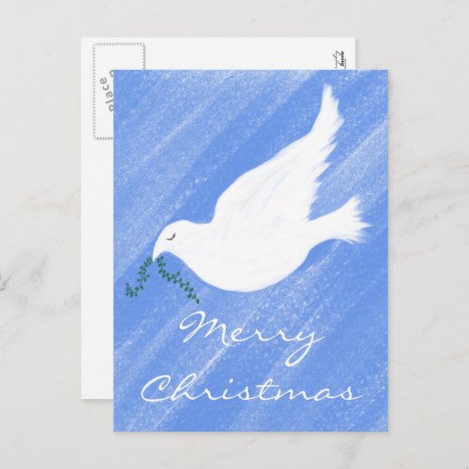 Peaceful Dove Feestdagenkaart (Voorkant / Achterkant)