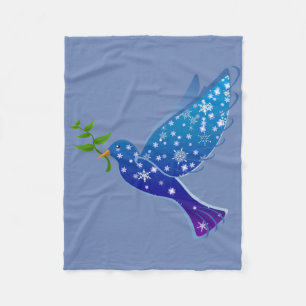 Peaceful Dove Fleece Deken