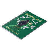 Peaceful Doves And Glowing Soul Notitieboek (Linkerzijde)