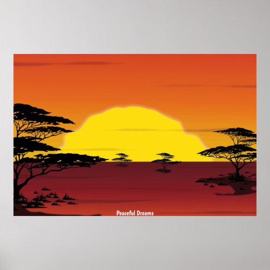 Peaceful Dreams Poster (Voorkant)