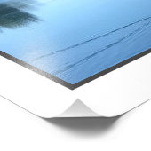 Peaceful Duck in water fotoprint Foto Afdruk (Hoek)