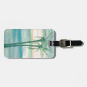 Peaceful Dusk Tropical Bagagelabel (Voorkant horizontaal)