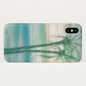 Peaceful Dusk Tropical Case-Mate iPhone Case (Achterkant (horizontaal))