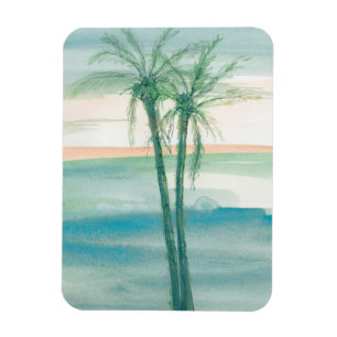 Peaceful Dusk Tropical Magneet