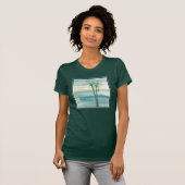 Peaceful Dusk Tropical T-shirt (Voorkant volledig)