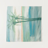 Peaceful Dusk Tropical Wandkleed (Voorkant)