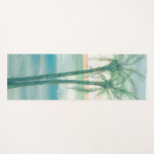 Peaceful Dusk Tropical Yogamat (Voorkant (horizontaal))