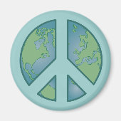 Peaceful Earth Magnet (Voorkant)