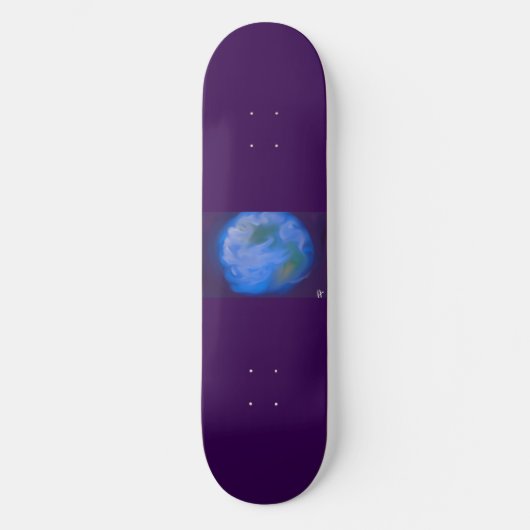 Peaceful Earth Skateboard (Voorkant)