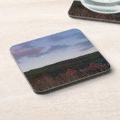 Peaceful Evening in Newtown Bier Onderzetter (Linkerzijde)