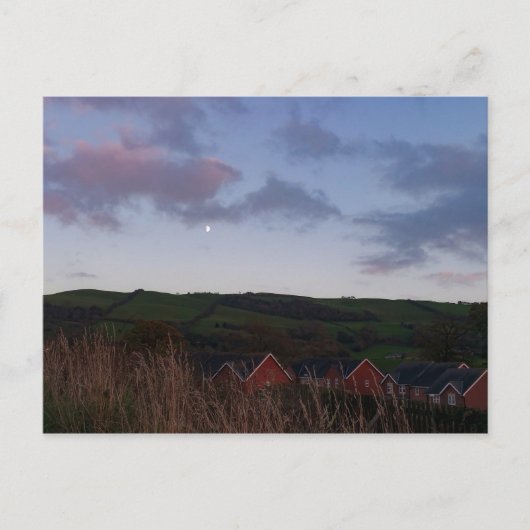 Peaceful Evening in Newtown Briefkaart (Voorkant)