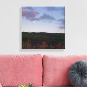 Peaceful Evening in Newtown Canvas Afdruk (Insitu (Woonkamer))
