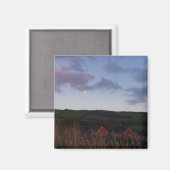 Peaceful Evening in Newtown Magneet (Voorkant / Achterkant)