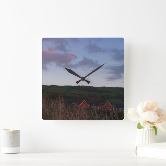 Peaceful Evening in Newtown Vierkante Klok (Huis)