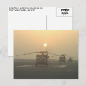 Peaceful Flightline Briefkaart (Voorkant / Achterkant)